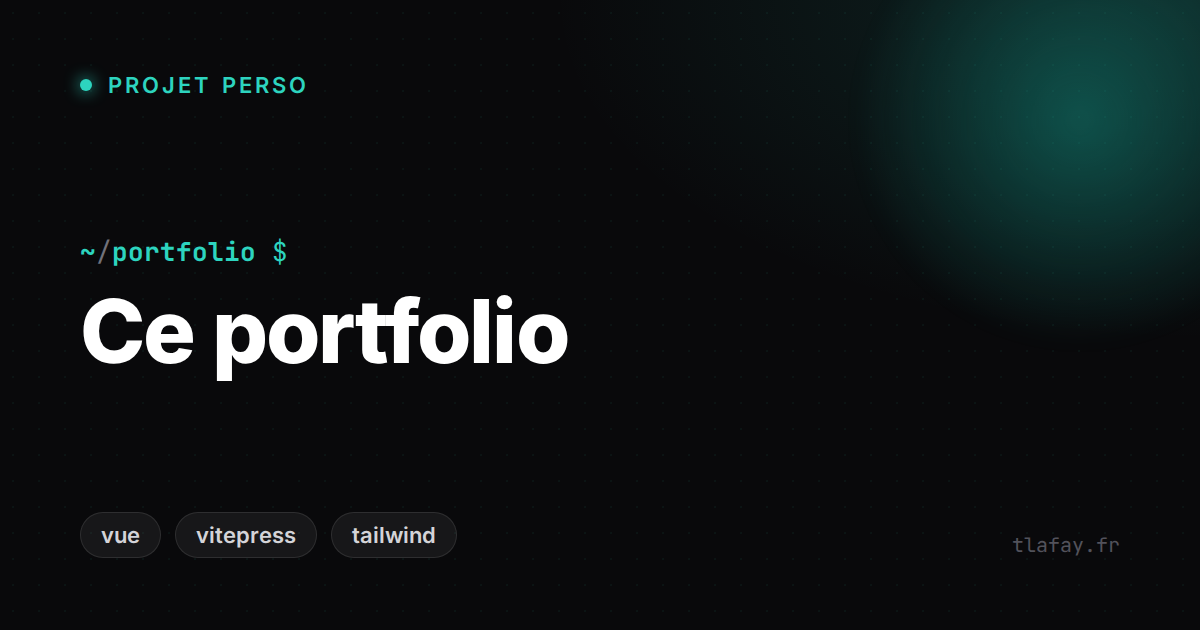 Ce portfolio